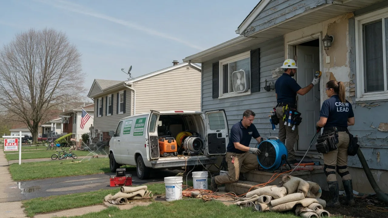 Flood Cleanup in Kinsman, OH near me